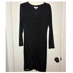 Nine West Black Long Sleeve Dress
